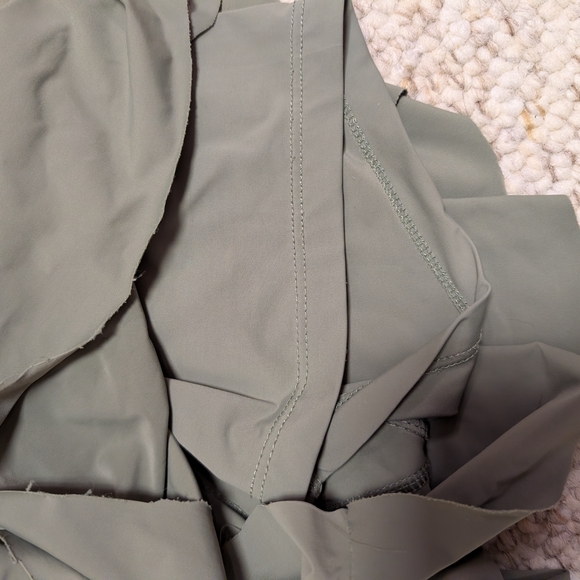 Kids Olive Green Shorts - Picture 2 of 3